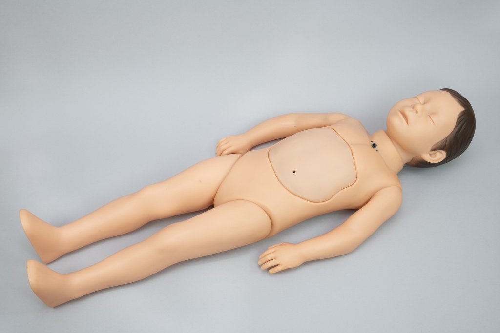 material hiperrealista para simuladores médicos